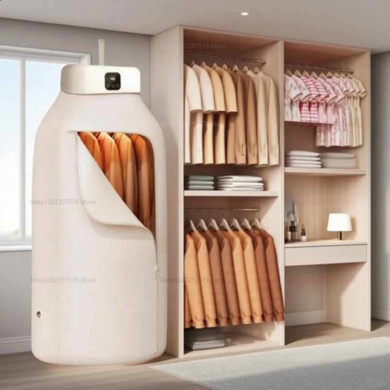 Multifunctional Dryer Portable Clothing Dryer Compact Foldable Laundry Dryer Machine with Dryer Bag and Time Setting Dryer